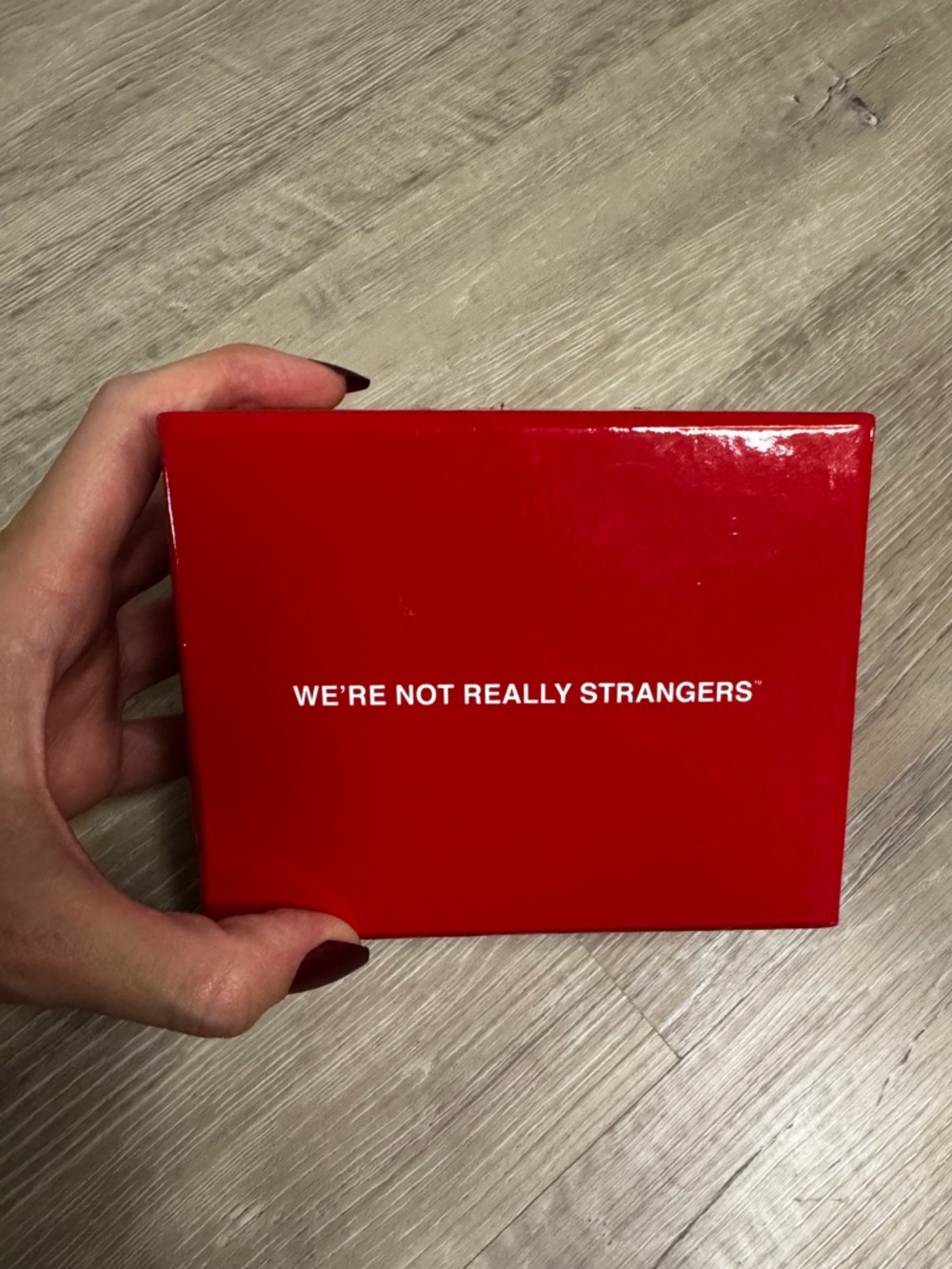 We’re Not Really Strangers Red Box Set